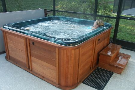 Hot tub wiring